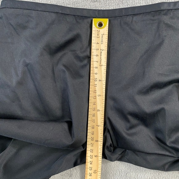 J.McLaughlin Black Ankle Length Cotton‎ Blend Pants Womens 0 Office Career New - Picture 13 of 16